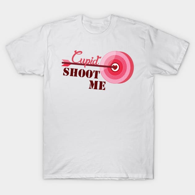 cupid, shoot me T-Shirt by samuzai